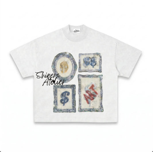 Frame Paid Tee - White